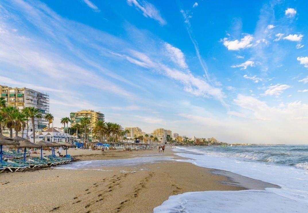 Benalmadena Beach Apartamento Con Vistas Al Mar Y Parking Privado Incluido Benalmádena Exterior foto