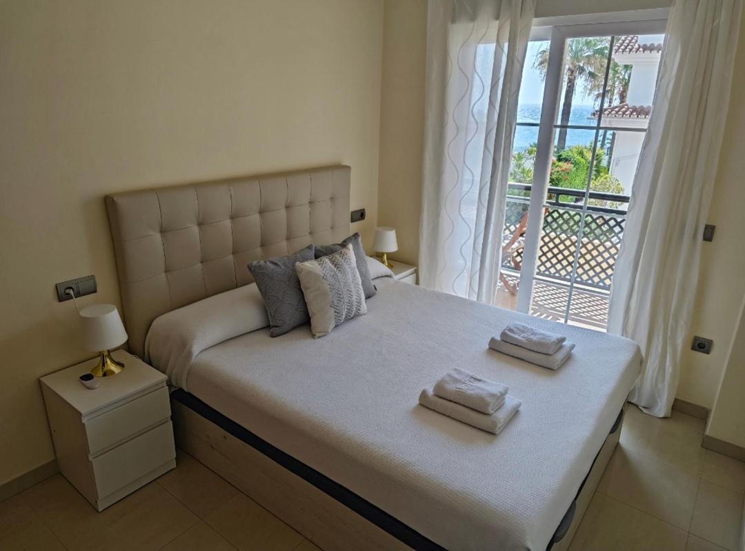 Benalmadena Beach Apartamento Con Vistas Al Mar Y Parking Privado Incluido Benalmádena Exterior foto